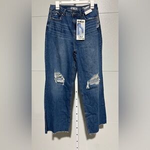 Rewash Wide Leg Super High Rise Vintage Reunion Jeans NWT (0369)